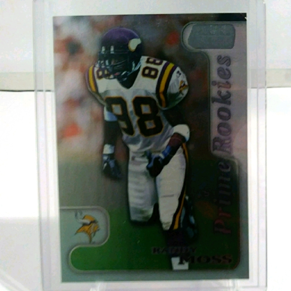 Randy Moss 1998 Topps Prime Rookies #PR9 . Mint
